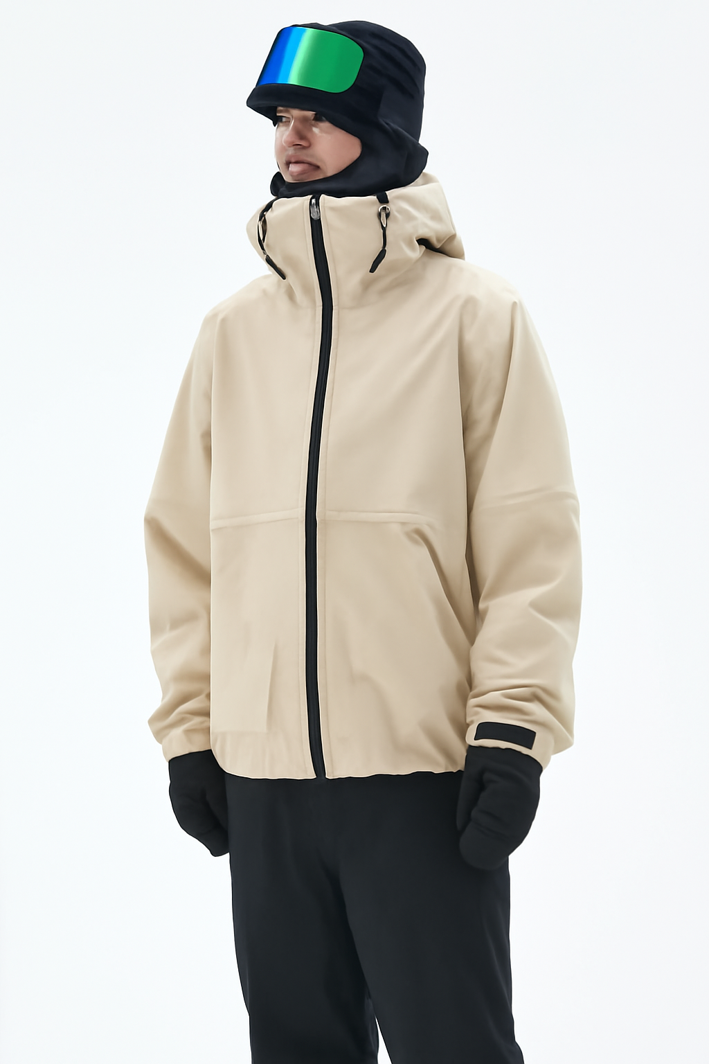 Snowboard Jacket Men Sand