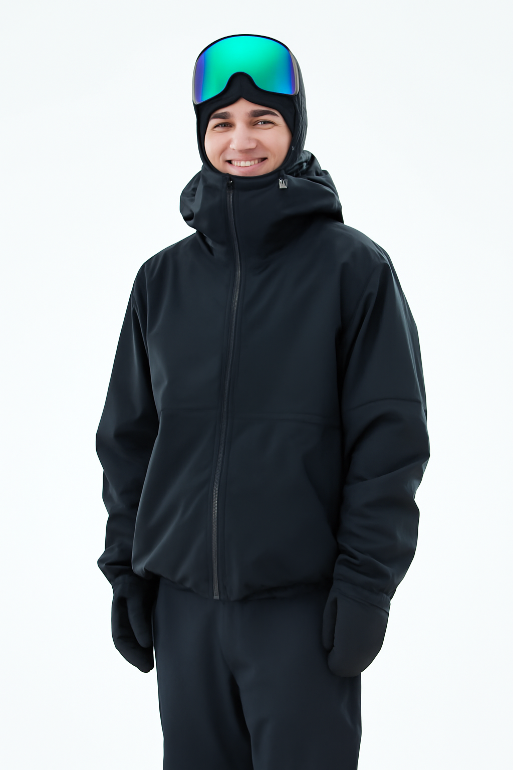 Snowboard Jacket Men Black