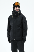 Snowboard Jacket Men Black