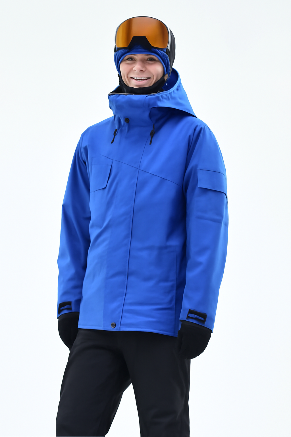 Snowboard Jacket Men Cobalt Blue